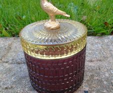 Glass jar, Storage, Home decor, Fancy jar