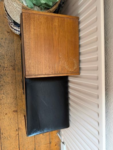Mid-century modern phone bench
