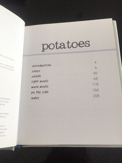 Potatoes cookbook