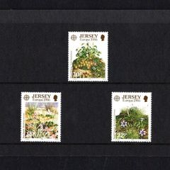 1986 Jersey Europa Stamps - Nature Conservation Commemorative Stamps Presentation Pack