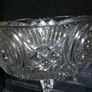 Vintage  Anna Hutte Bleikristall 24% Lead Crystal Scalloped Footed  Bowl  German Image 2
