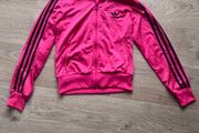 Adidas Originals Women's Firebird Tracksuit Top - PINK