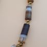 Authentic Antique Yemeni Banded Agate Beads Necklace 22 inches Image 9