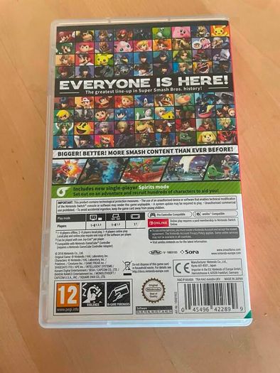 Super smash bro ultimate