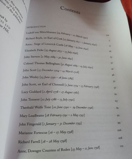 Diaries of Ireland/ 1590- 1987/ Lilliput Press,  2009