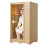 Far Infrared Wooden Sauna Room Home Sauna Spa for 1 Person1140W Image 7