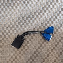 DMS-59 to Dual VGA Splitter Cable