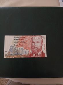 Irish 100 Pound Note - Charles Stewart Parnell