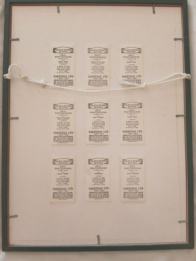 Vintage Carreras Ltd. "Film & Stage Beauties" Framed Collage