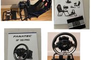 Fanatec Gran Turismo DD Pro Sim (includes warranty) and Next Level Racing GTLite Cockpit