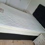 King size bed with mattress Image 4