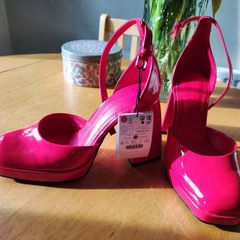 red platform shoes