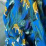 Brand new superdry blue midi dress with tiger print Image 7
