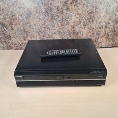 TOSHIBA DVR-19DTKB2 DVD player VHS recorder combo combi unit With HDMI and DVB plus remote control video player