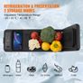 Car Refrigerator, 12 Volt Car Armrest Refrigerator Fridge, 8 L Single Zone Portable Freezer, -4F-68F Adjustable Range, 12/24V DC and 100-240V AC Compressor Cooler for Outdoor, Camping Image 4