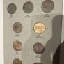 Irish Penny coins 1950- 1968 set in folder Irish 9 Coins Image 3