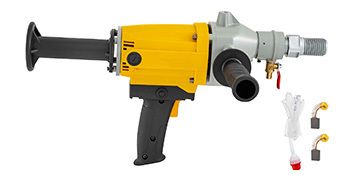 2180W Handheld Diamond Core Drill Rig Concrete130mm Wet/Dry Electric Stepless Speed Drilling Tool