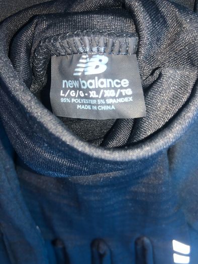New balance running gloves size L/XL