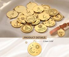 Engraved Medallions - Charms - Pet Tags