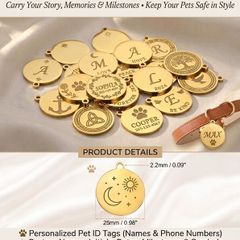 Engraved Medallions - Charms - Pet Tags