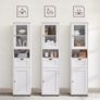 Bathroom Cabinet White Height-Adjustable shelves Image 5