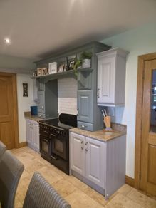 Kitchen and Island