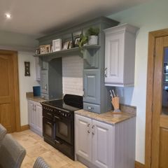 Kitchen and Island