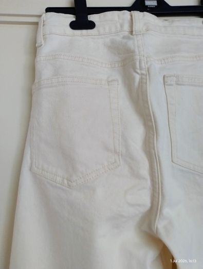 Women's cream jeans
