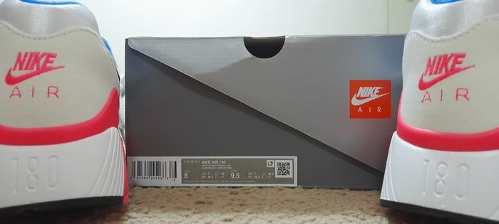 Nike Air Max 180 Ultramarine (2024) UK-7/EUR-41 FJ9259-100 White/Ultramarine/Solar Red/Black-2024