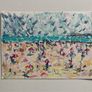 Mothers Day Offer Original Art Seascape Figurative Beachscape Image 8