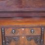 William IV Mahogany Wine Sideboard with Pedimented Gallery c.1830s Image 5