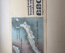 20 pound Irish KHE 482535 from 20-10-81