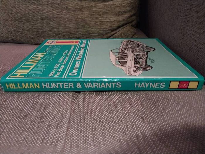 Hayes Manual Hillman Hunter & Minx