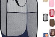 Deluxe Pop-up Laundry Basket 14 x 24 inch Navy - Brand New