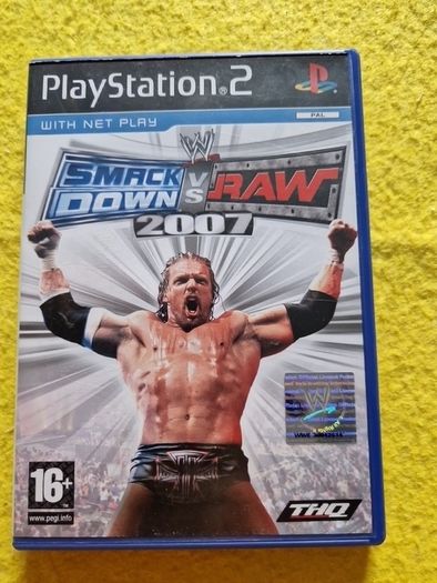 Smack Down vs. Raw 2007 PlayStation2 Ps2 games Original