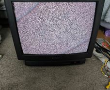 Hitachi 21" crt tv