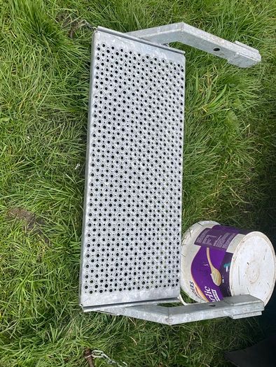 Selection of galvanised steps