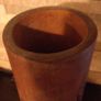 Lovely Antique hand-carved Bamboo pot Image 3