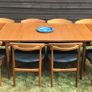 Mid Century Vintage Ib Kofod Larsen Signature Danish Range Dining Set Image 6