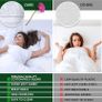 Waterproof Mattress Protector Single,30cm Extra Deep Stretch Skirt Non-Noisy Terry Top Single Mattress Cover Single Bed(90 x 190cm) Image 3