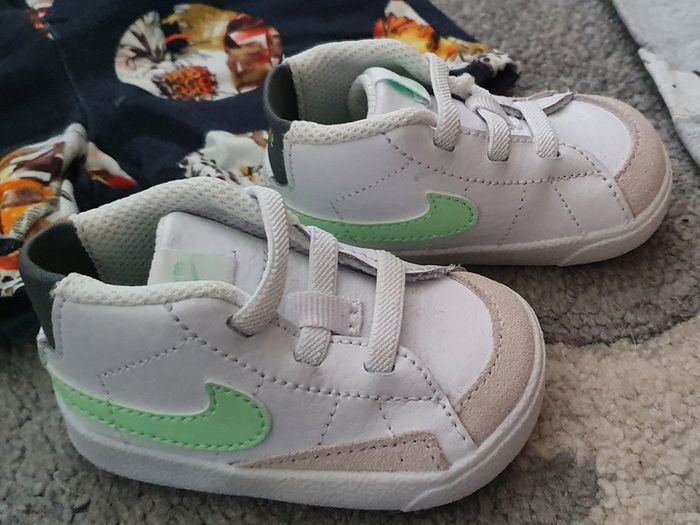 baby boy summer outfits & Nike shoes 3-6 months