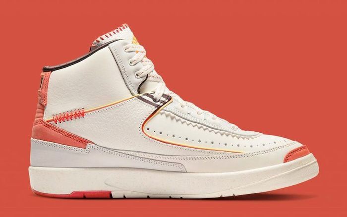 Nike Air Jordan 2 Retro Maison Chateau Rouge UK 11/ US 12 Deadstock