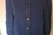 BNWT Other Stories Paris Atelier organic cotton denim shirt size 6 EU34 Postage included