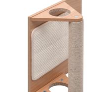 Cat Scratcher Triangle with Sisal Scratching Mats 40 cm