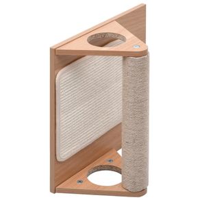 Cat Scratcher Triangle with Sisal Scratching Mats 40 cm