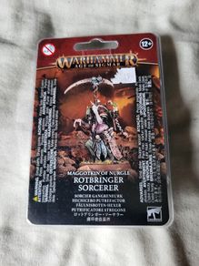 Games Workshop Warhammer Age of Sigmar MAGGOTKIN OF NURGLE Rotbringer Sorcerer