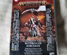 Games Workshop Warhammer Age of Sigmar MAGGOTKIN OF NURGLE Rotbringer Sorcerer