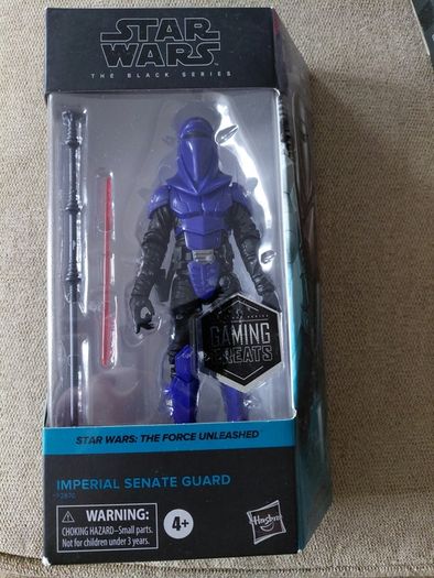 Star Wars the black series The Force Unleashed Imperial Senate Guard new in box