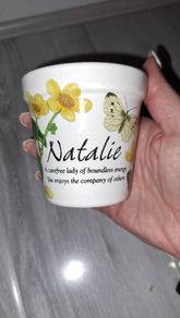 Little Candle in 'Natalie' Pot