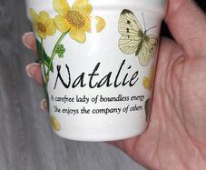 Little Candle in 'Natalie' Pot